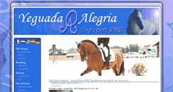 Desktop Screenshot of andalusian-horse.com